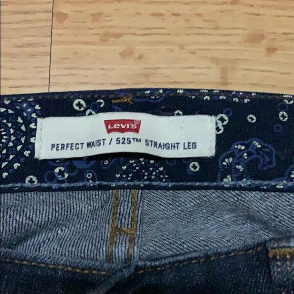 🐙Levi’s Perfect Waist 525 Straight Leg - Picture 6 of 6